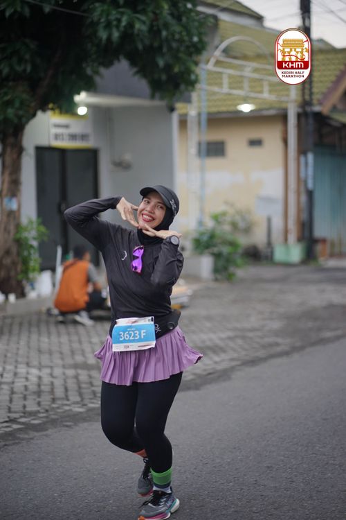 Race photo from Kediri Half Marathon 2025