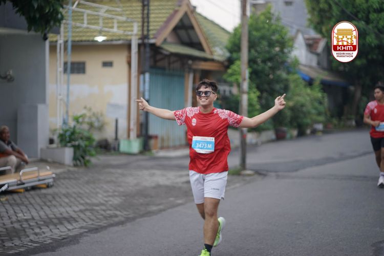 Race photo from Kediri Half Marathon 2025