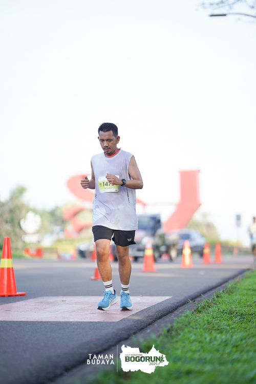 Race photo from Taman Budaya x BOGORUN 2025