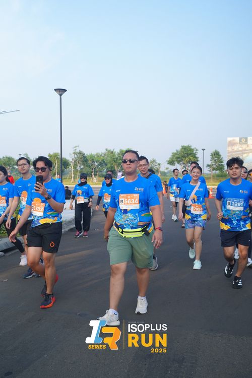 Race photo from ISOPLUS RUN 2025 - JAKARTA