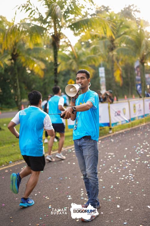 Race photo from Taman Budaya x BOGORUN 2025