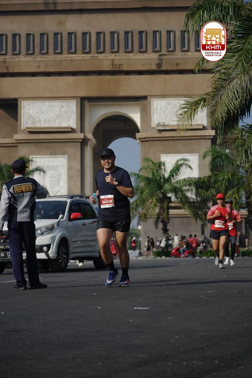 Race photo from Kediri Half Marathon 2025