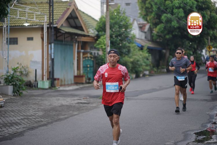 Race photo from Kediri Half Marathon 2025