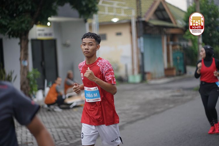 Race photo from Kediri Half Marathon 2025