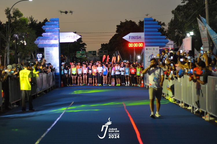 Race photo from Jabar Run 10K 2024