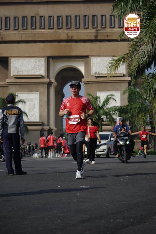 Race photo from Kediri Half Marathon 2025