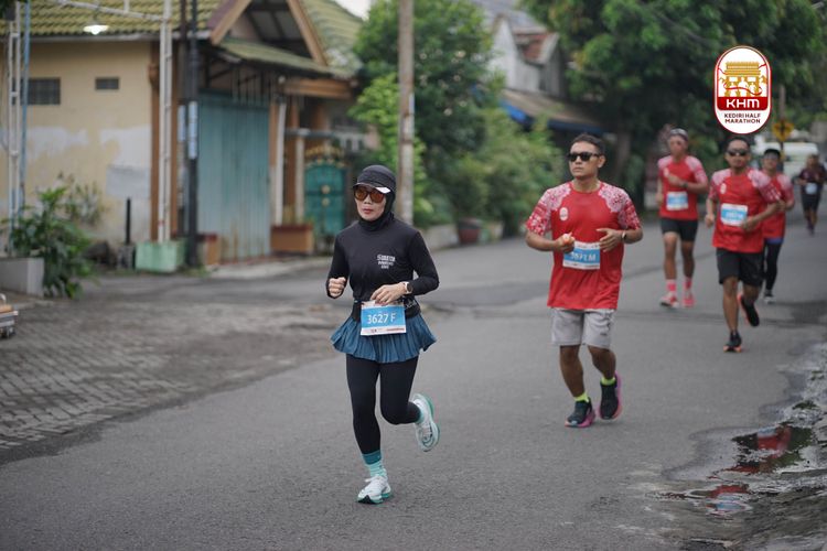 Race photo from Kediri Half Marathon 2025