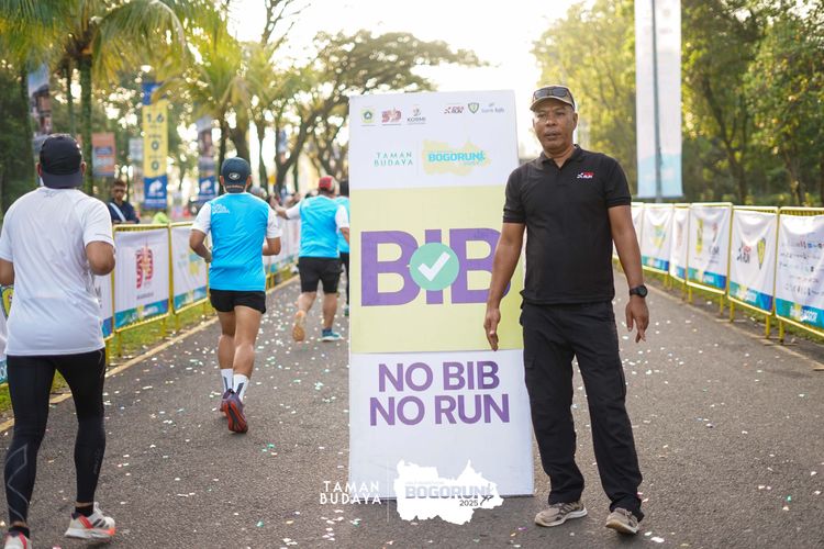 Race photo from Taman Budaya x BOGORUN 2025