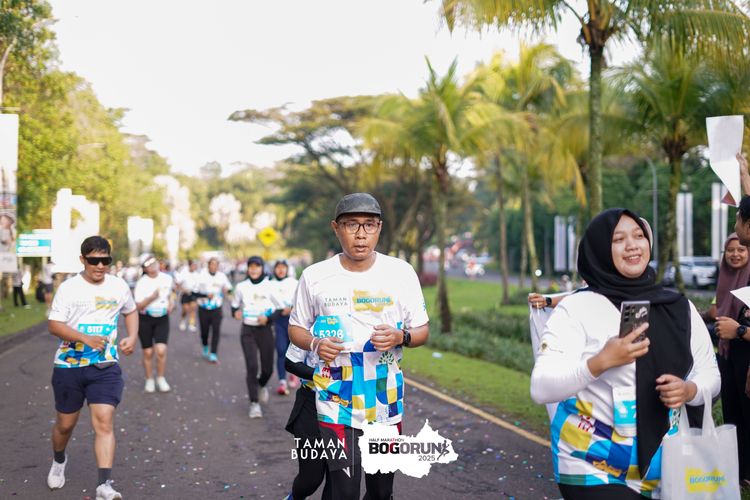 Race photo from Taman Budaya x BOGORUN 2025