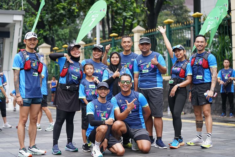 Race photo from Road to BAF Lions Run 2024