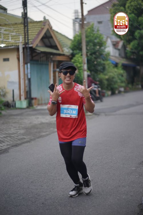 Race photo from Kediri Half Marathon 2025