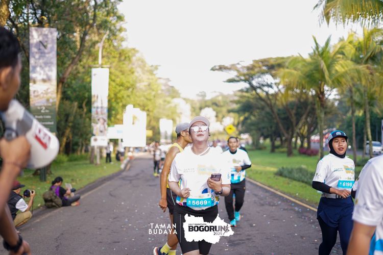 Race photo from Taman Budaya x BOGORUN 2025