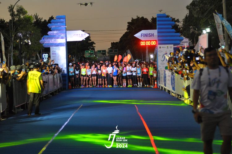 Race photo from Jabar Run 10K 2024
