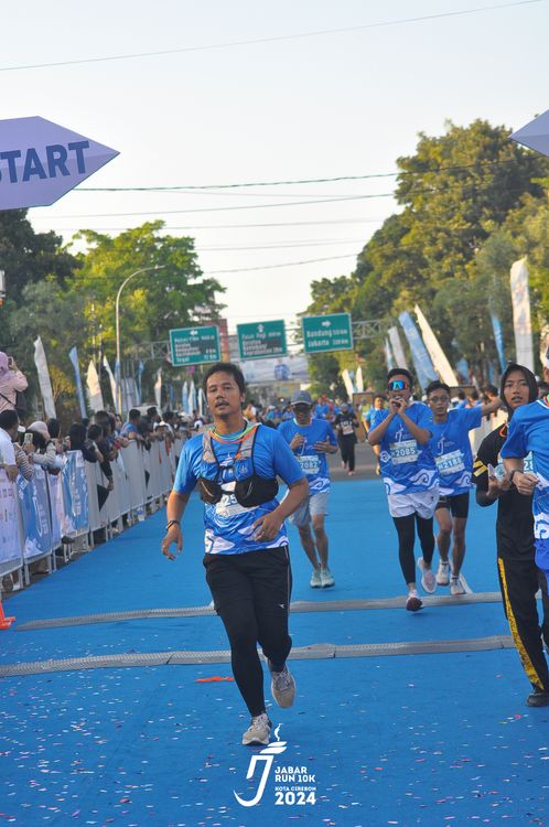 Race photo from Jabar Run 10K 2024