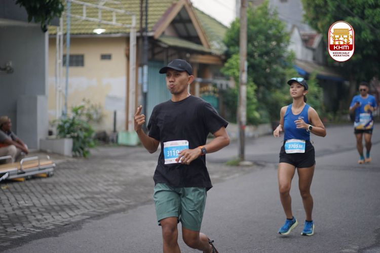 Race photo from Kediri Half Marathon 2025