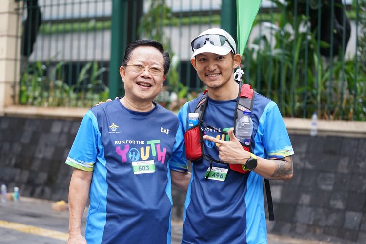 Race photo from Road to BAF Lions Run 2024