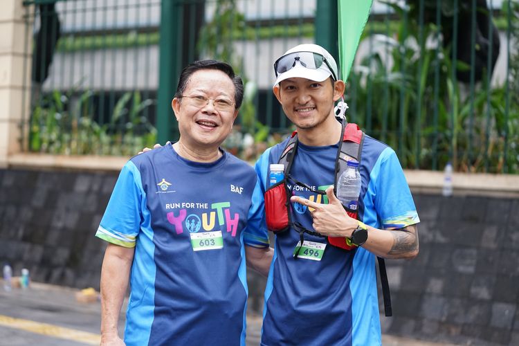 Race photo from Road to BAF Lions Run 2024