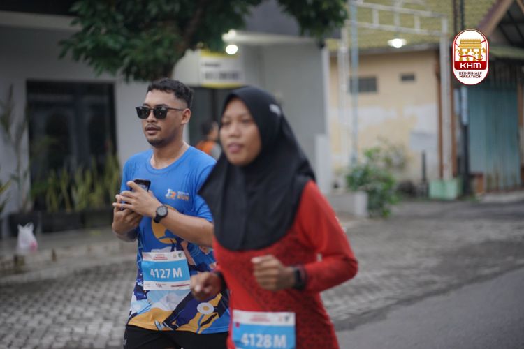 Race photo from Kediri Half Marathon 2025
