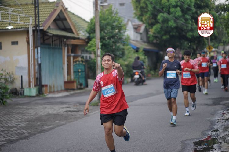 Race photo from Kediri Half Marathon 2025