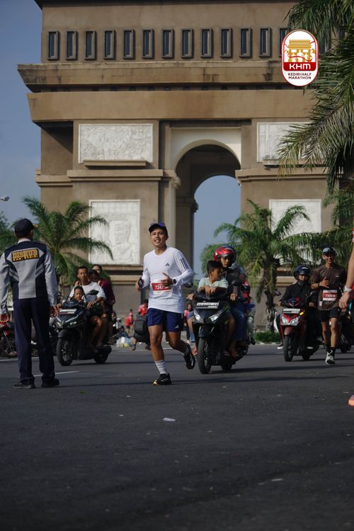 Race photo from Kediri Half Marathon 2025
