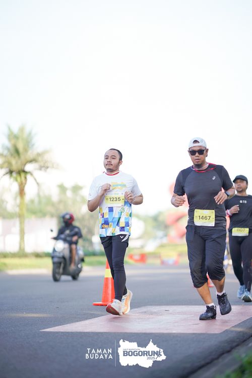 Race photo from Taman Budaya x BOGORUN 2025