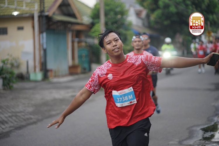 Race photo from Kediri Half Marathon 2025
