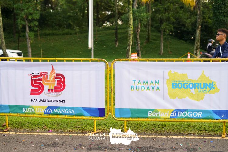 Race photo from Taman Budaya x BOGORUN 2025