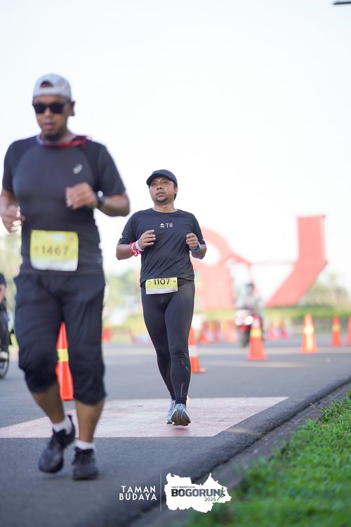 Race photo from Taman Budaya x BOGORUN 2025