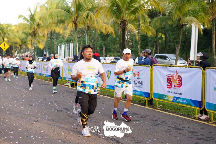 Race photo from Taman Budaya x BOGORUN 2025