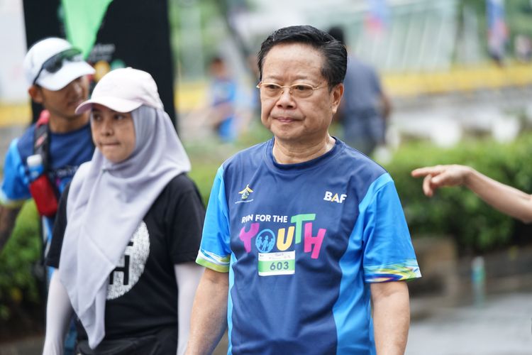 Race photo from Road to BAF Lions Run 2024