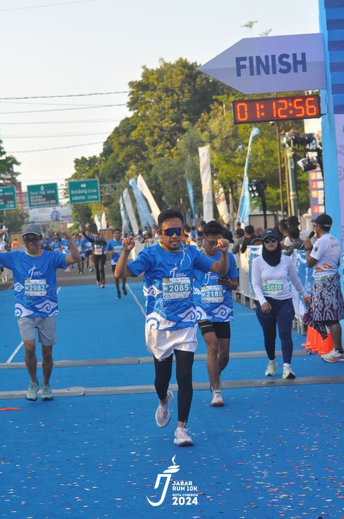 Race photo from Jabar Run 10K 2024