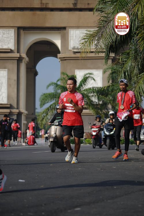 Race photo from Kediri Half Marathon 2025