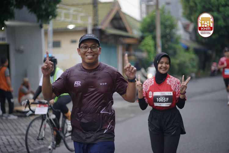Race photo from Kediri Half Marathon 2025