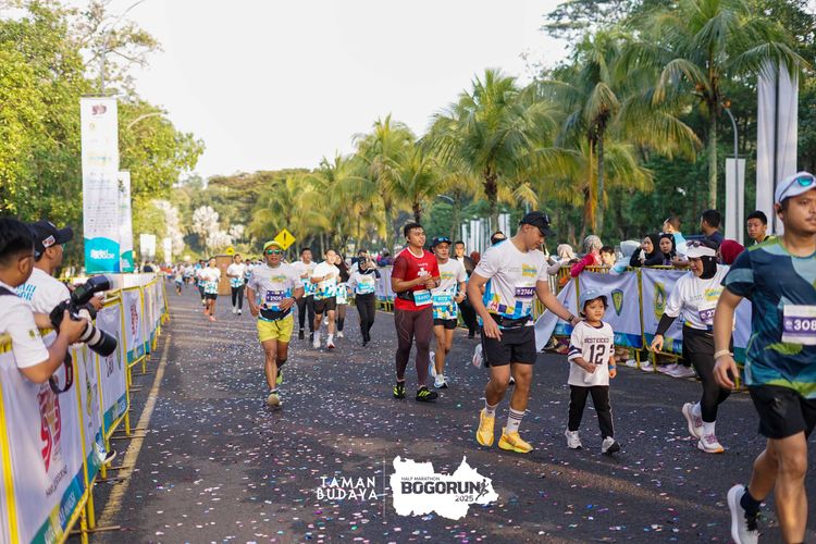 Race photo from Taman Budaya x BOGORUN 2025
