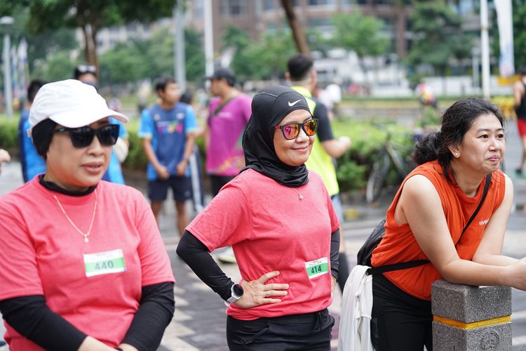 Race photo from Road to BAF Lions Run 2024