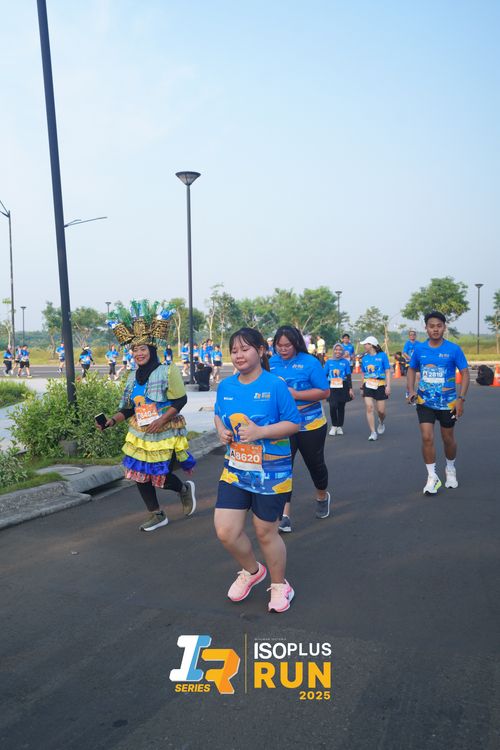 Race photo from ISOPLUS RUN 2025 - JAKARTA