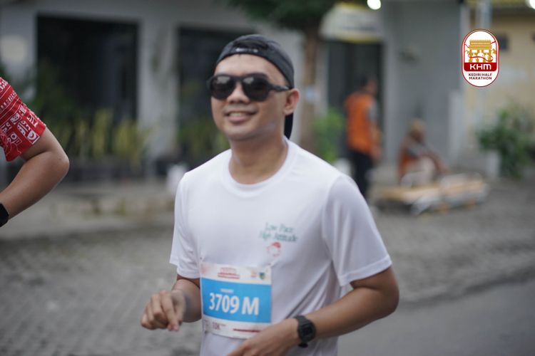 Race photo from Kediri Half Marathon 2025