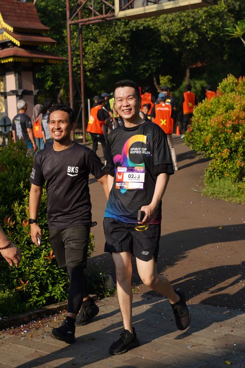 Race photo from WIPRO RUN 2025 - Vitalis Unza 20th Anniversary