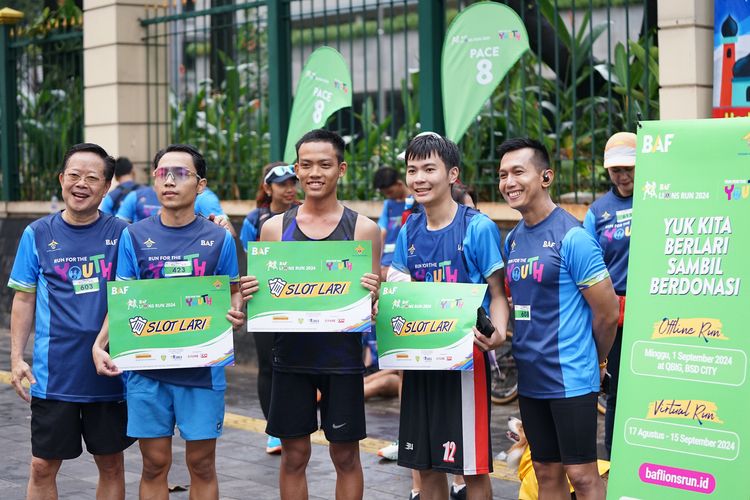 Race photo from Road to BAF Lions Run 2024