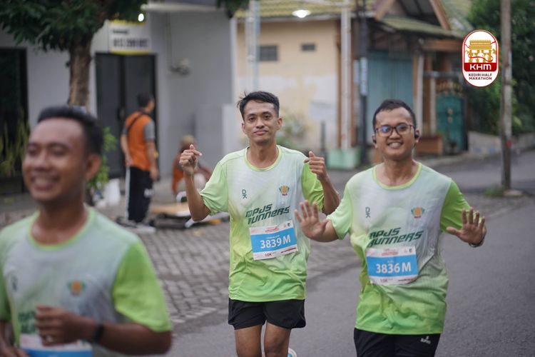 Race photo from Kediri Half Marathon 2025