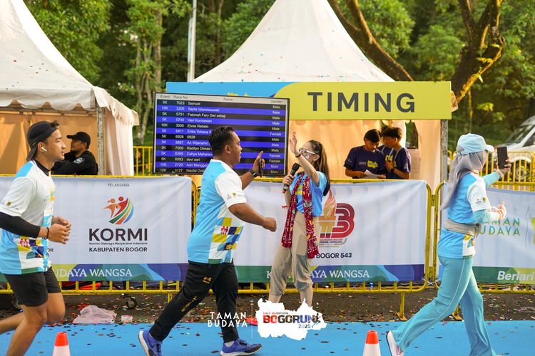 Race photo from Taman Budaya x BOGORUN 2025