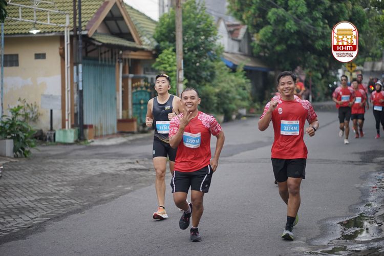 Race photo from Kediri Half Marathon 2025