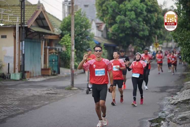 Race photo from Kediri Half Marathon 2025