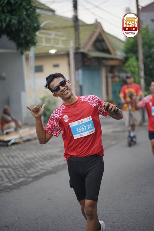 Race photo from Kediri Half Marathon 2025