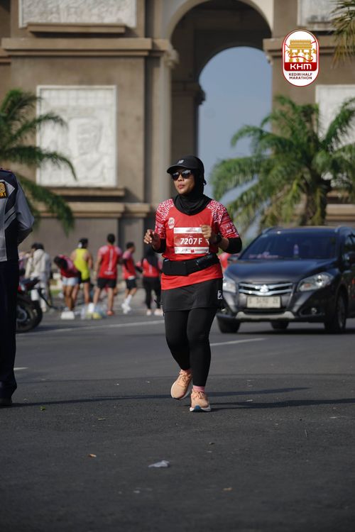 Race photo from Kediri Half Marathon 2025