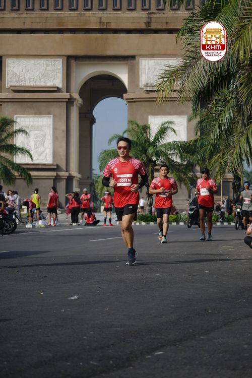 Race photo from Kediri Half Marathon 2025