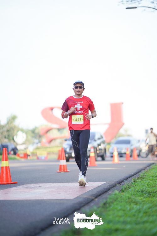 Race photo from Taman Budaya x BOGORUN 2025