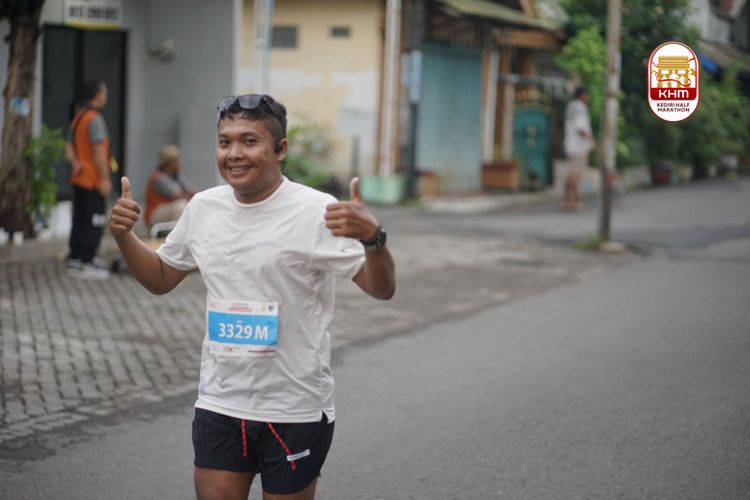Race photo from Kediri Half Marathon 2025