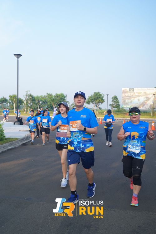 Race photo from ISOPLUS RUN 2025 - JAKARTA