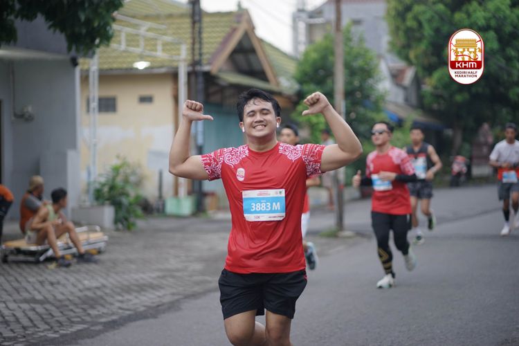 Race photo from Kediri Half Marathon 2025